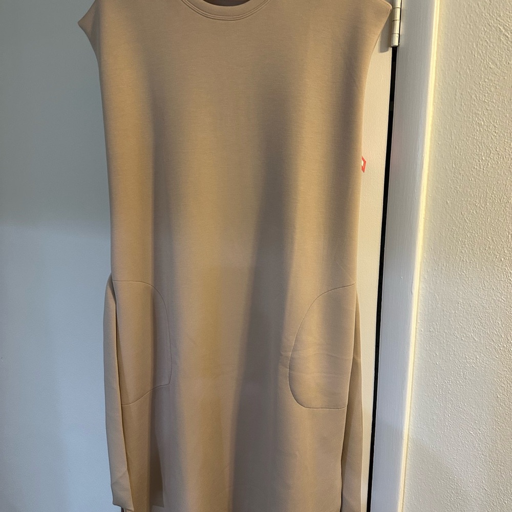 SPANX Beige Midi Dress